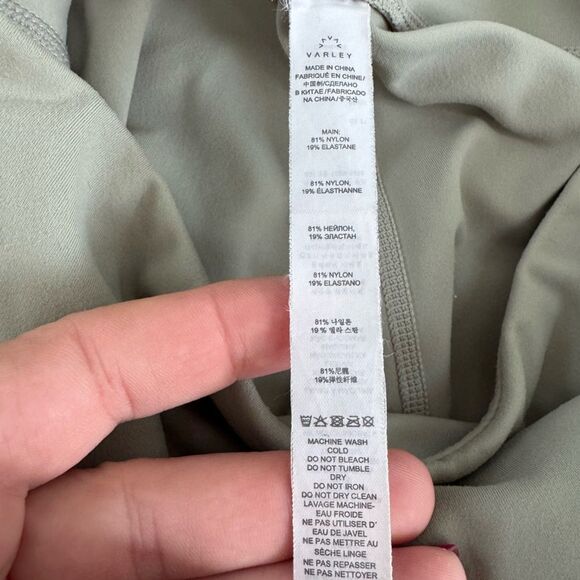 VARLEY Women's High Rise FreeSoft Leggings in Green Size Small - Picture 6 of 7